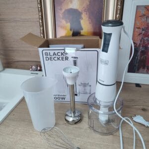Блендер Black+Decker ES9160150B – 600W, черен/сребрист