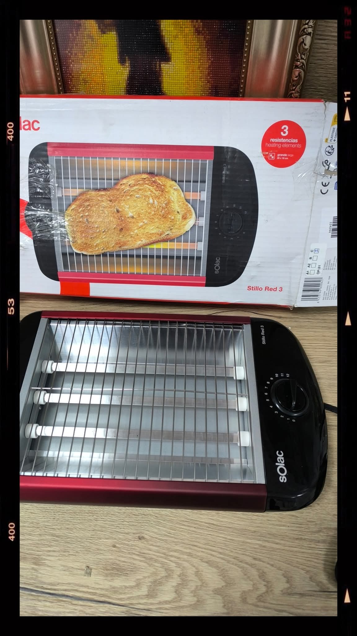 Тостер Taurus Neptuno Plus – 900W, бял, с тавичка за трохи - Image 3