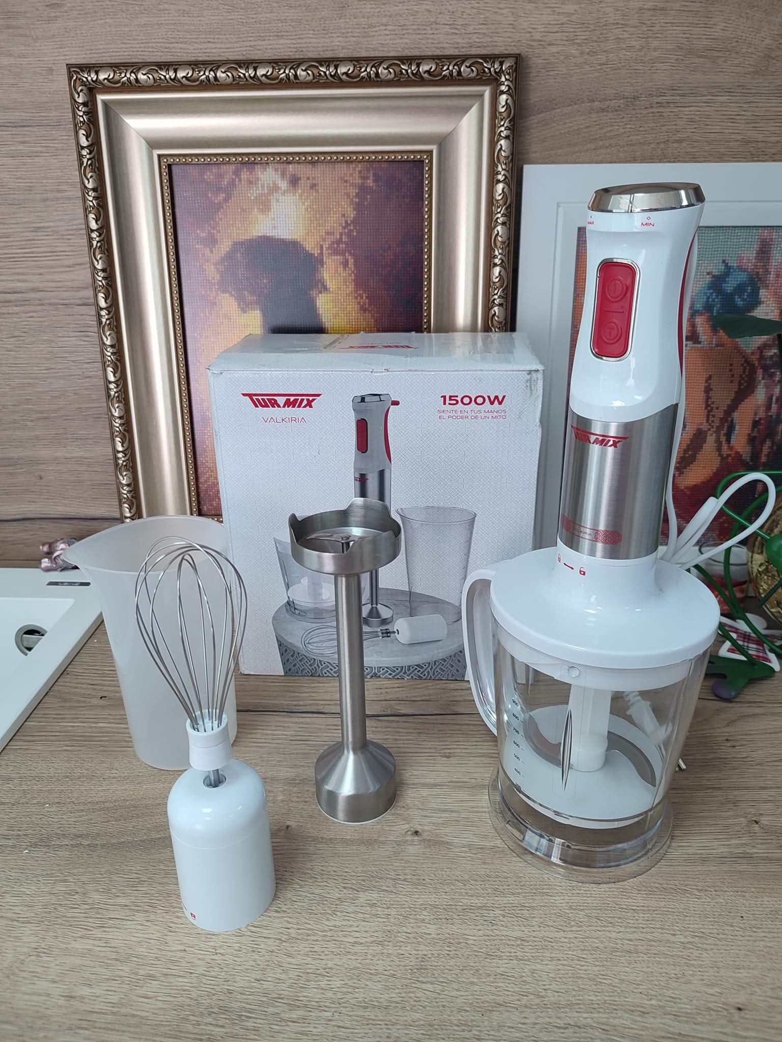 Пасатор Turmix Valkiria – 1500W, комплект с чопър