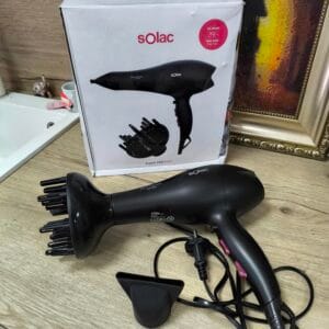 Сешоар SOLAC EXPERT SP7152 – 2400W, професионален, с концентратор и дифузер