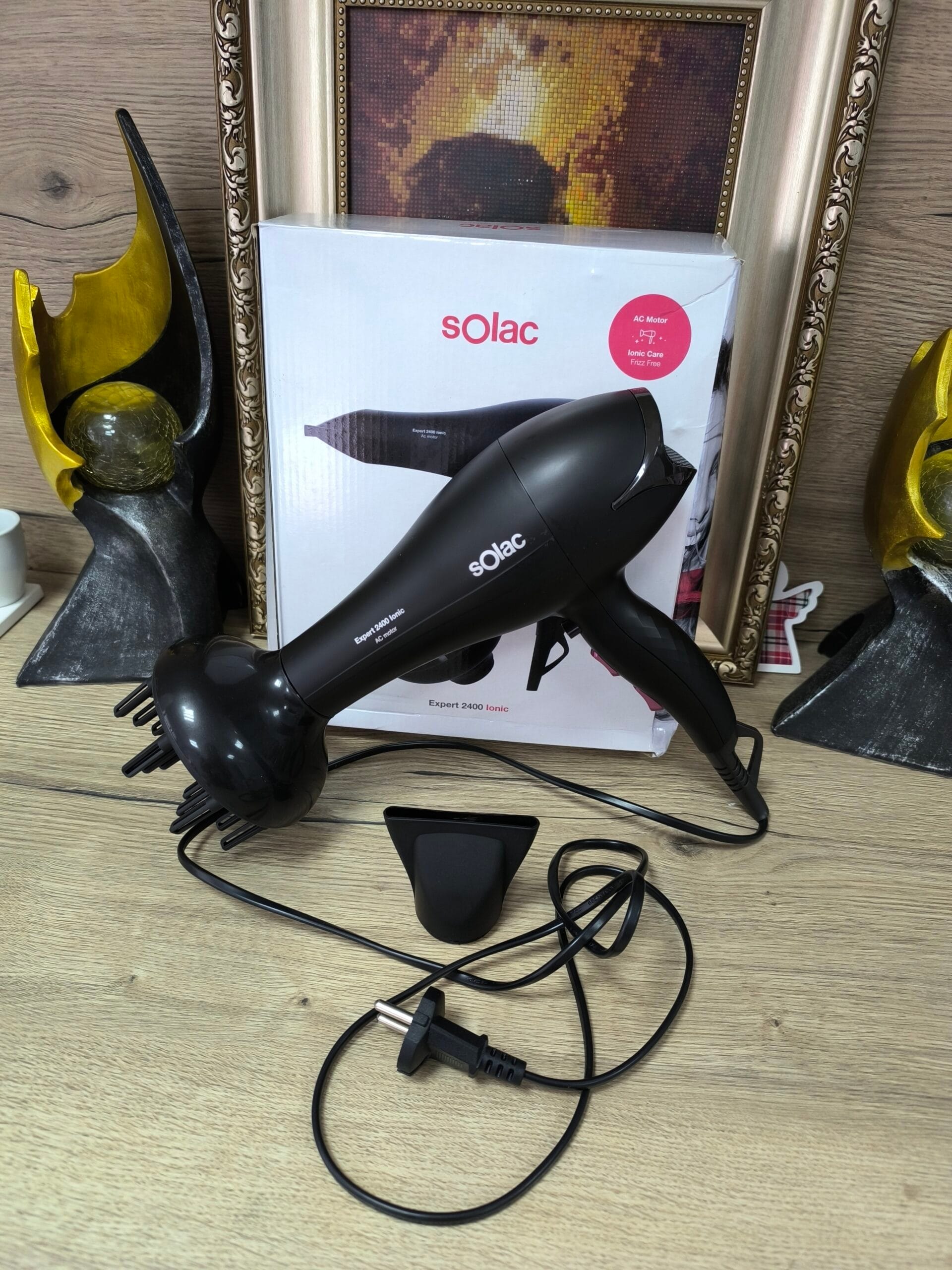Сешоар SOLAC EXPERT SP7152 – 2400W, с концентратор и дифузер