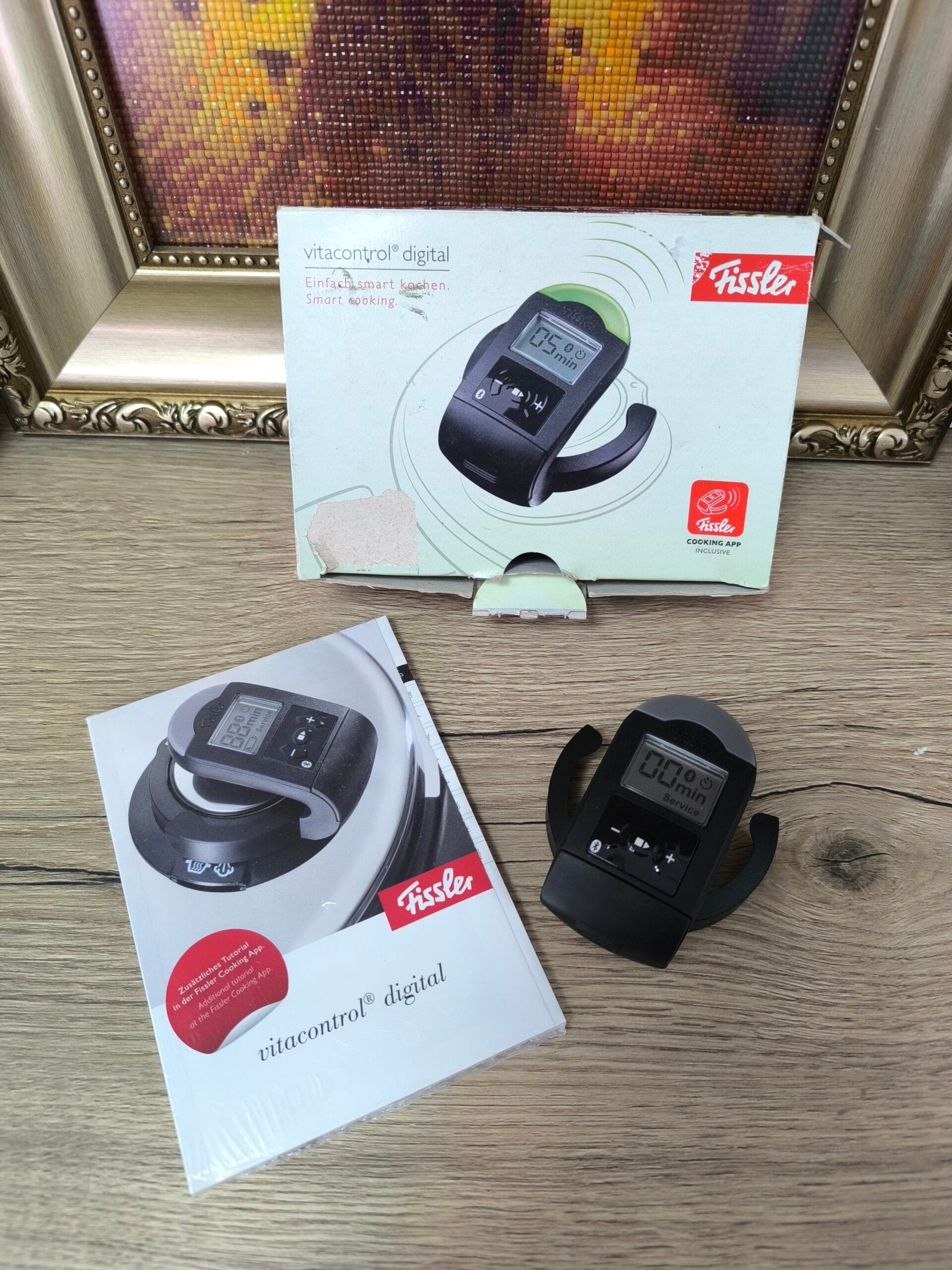 Fissler VitaControl Digital таймер с Bluetooth за бързо готвене Vitavit Premium и Vitavit Edition