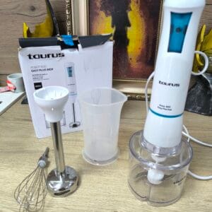 Ръчен пасатор Taurus Easy Plus – 600W, комплект с аксесоари T