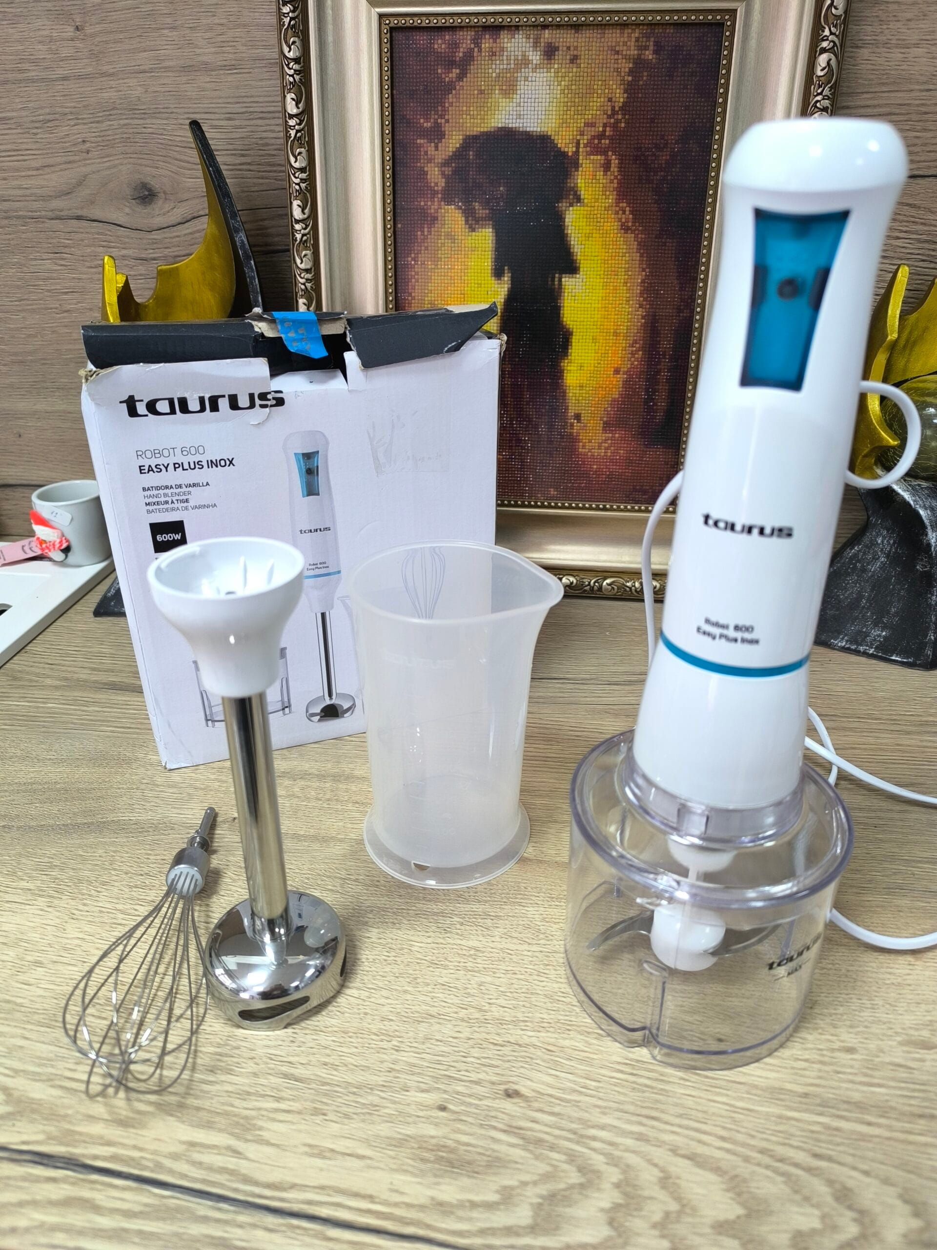 Ръчен блендер Taurus Easy Plus – 600W, с аксесоари