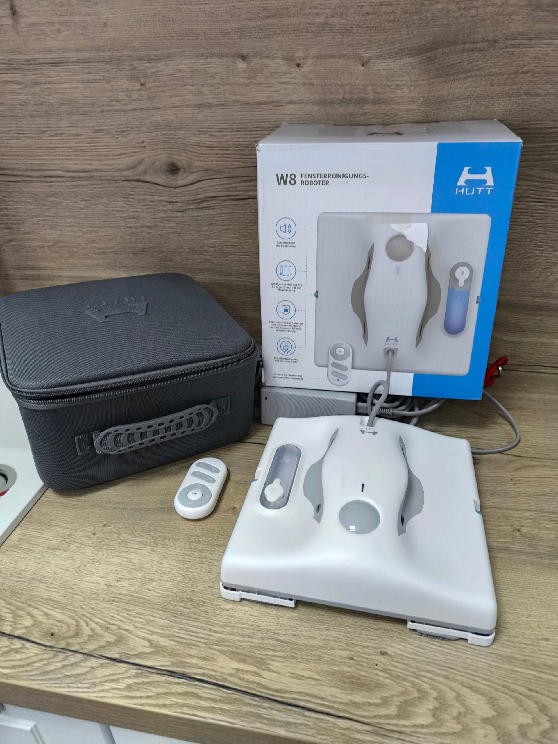 Xiaomi Hutt W8 – робот за почистване на прозорци 90W, бял корпус, 3800Pa засмукване