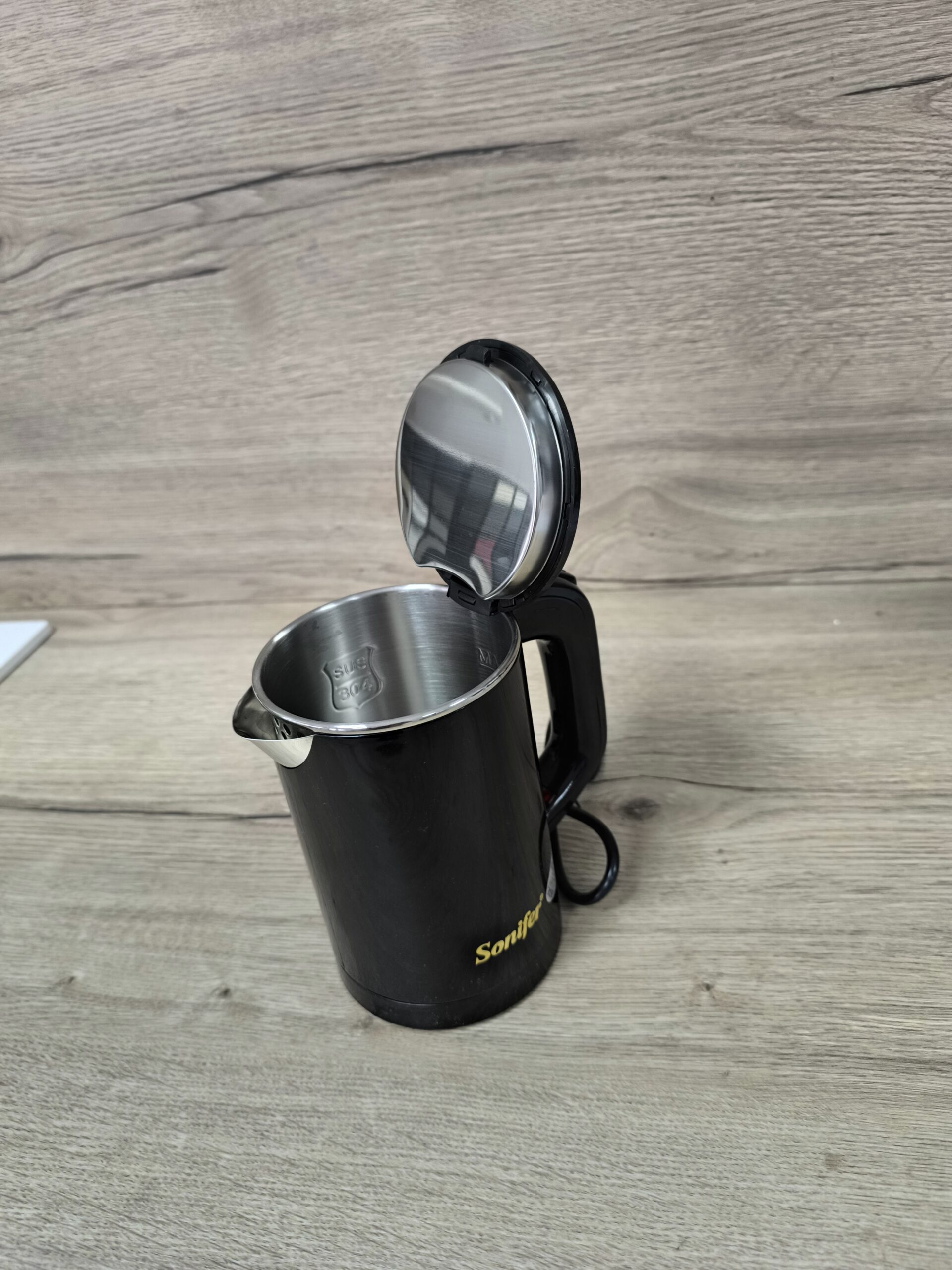 Електрическа кана Sonifer SF-2058 – 0,6 л, неръждаема стомана, 600 W - Image 3