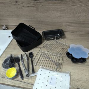Roadtime AF300UK Accessories Kit – Силиконови аксесоари за въздушна фритюрница, съвместимост с AF300UK