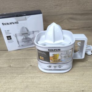 Сокоизстисквачка и цитруспреса Taurus TC‑350 25 W – компактна, бяла, 350 ml