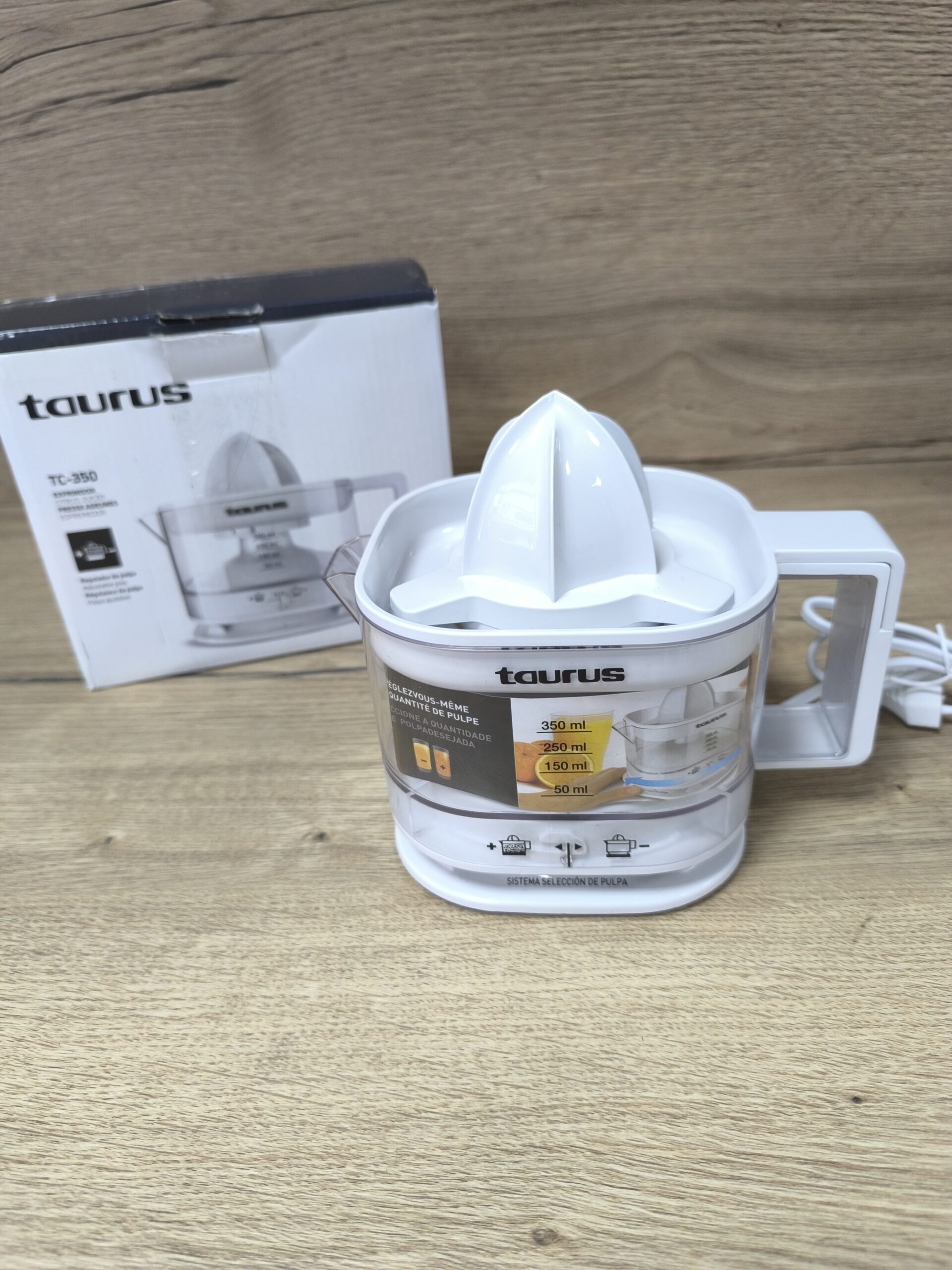 Сокоизстисквачка Taurus TC‑350 25 W – общ изглед