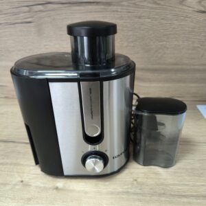 Сокоизстисквачка Taurus Liquafruits Pro Compact 600W – 2 скорости, 65 мм отвор, инокс